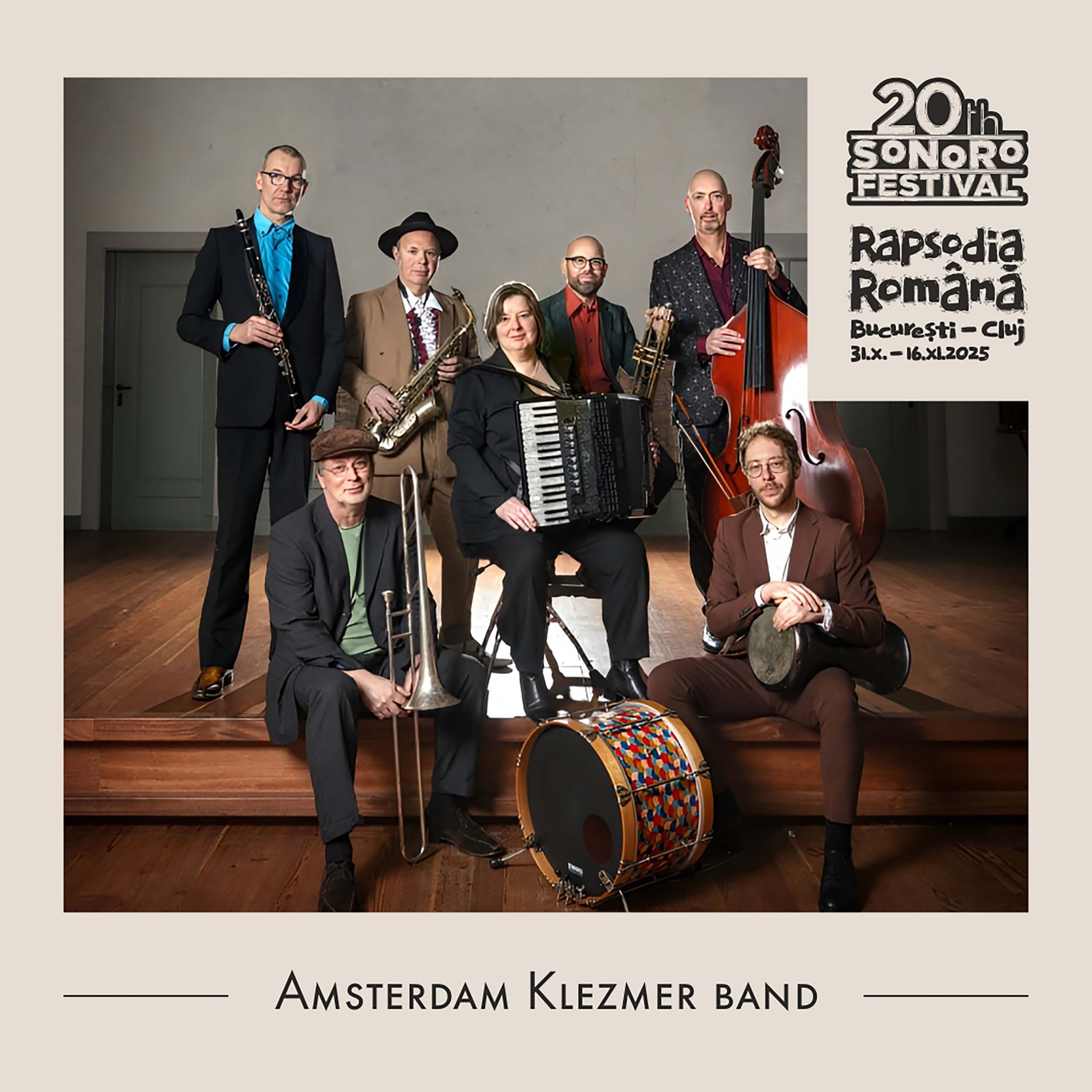 Ediția nr. 20 a Festivalului SoNoRo – „Rapsodia Română” începe vineri, 31 octombrie 2025 și va continua în București până în 9 noiembrie
