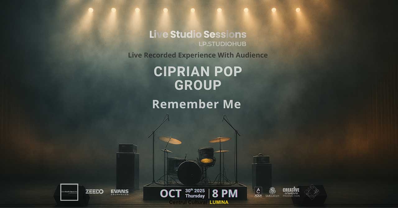 Live Studio Sessions by LP.StudioHub: Ciprian Pop Band @ Centrul Cultural Lumina