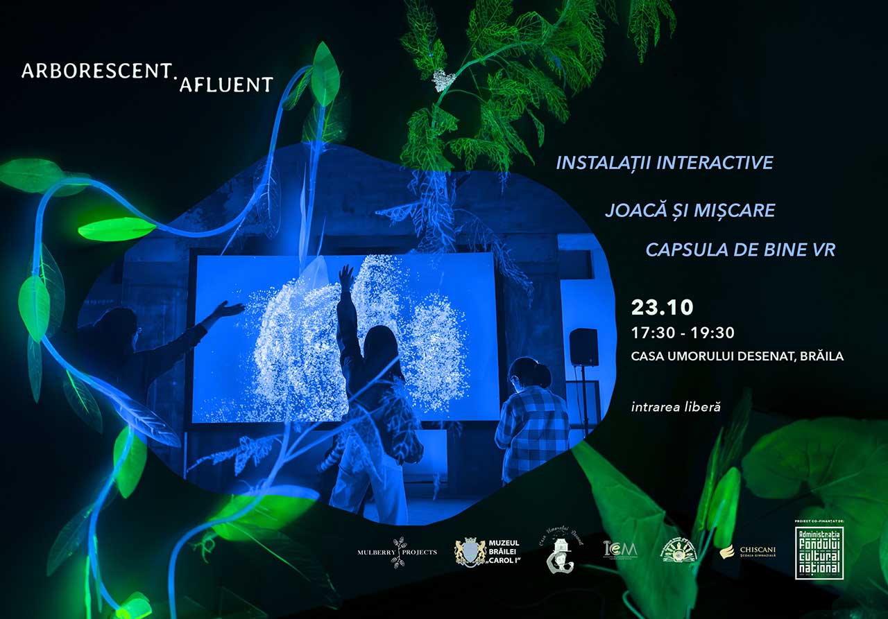 Joacă și descoperire prin artă interactivă - ARBORESCENT.AFLUENT.