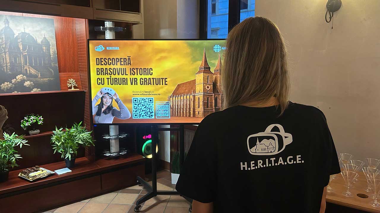 H.E.R.I.T.A.G.E., un proiect care readuce la viață Brașovul istoric&hellip; &icirc;n VR!