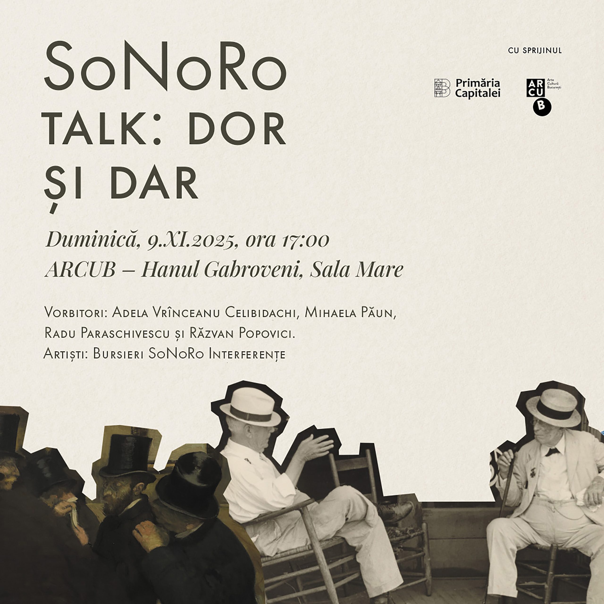 Ediția nr. 20 a Festivalului SoNoRo – „Rapsodia Română” începe vineri, 31 octombrie 2025 și va continua în București până în 9 noiembrie