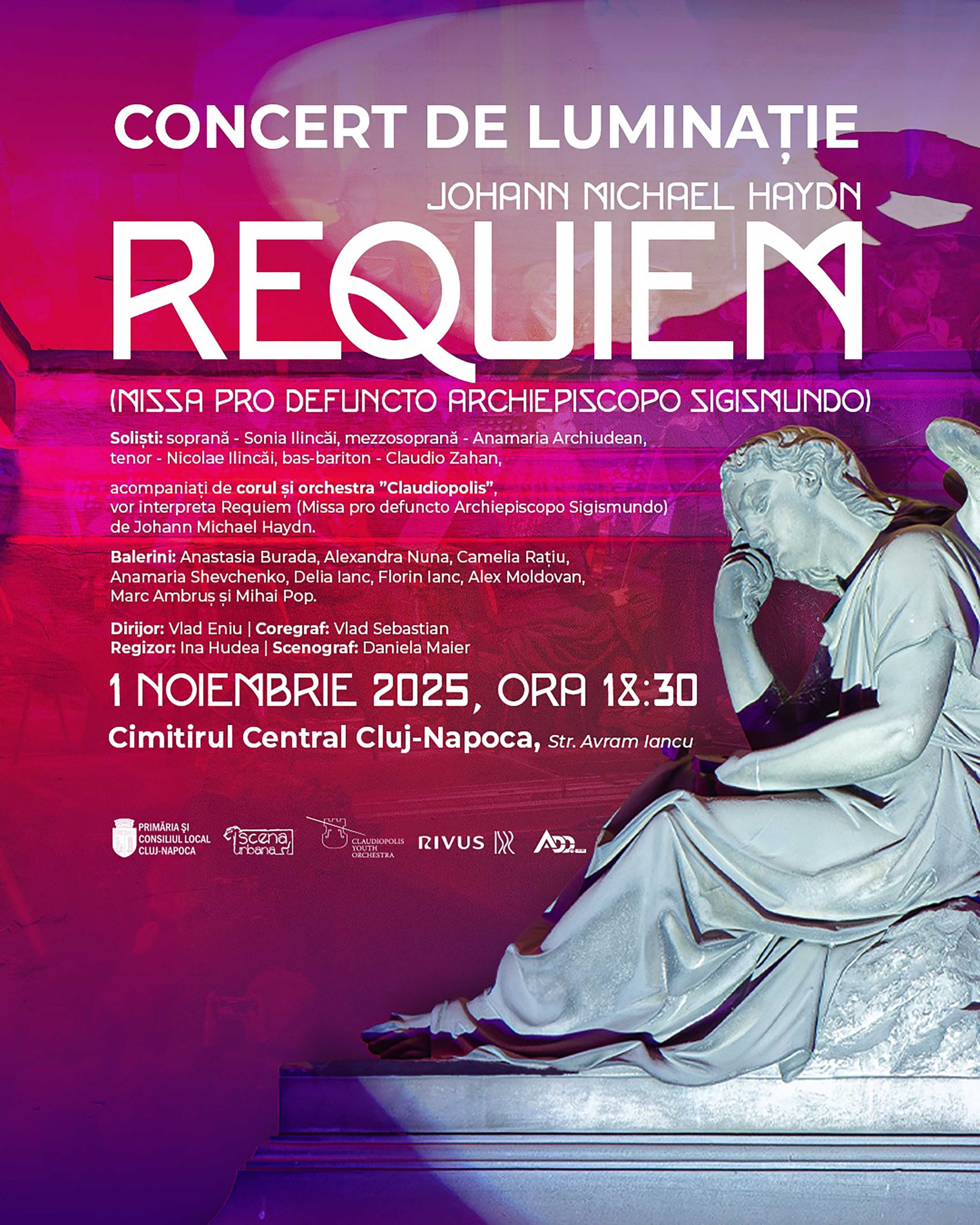 Concertul de Luminație va avea loc la Cluj-Napoca, pentru al unsprezecelea an consecutiv