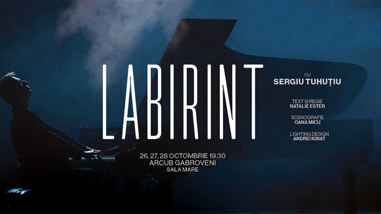 LABIRINT - Sergiu Tuhuțiu în dublă ipostază: pianist și actor