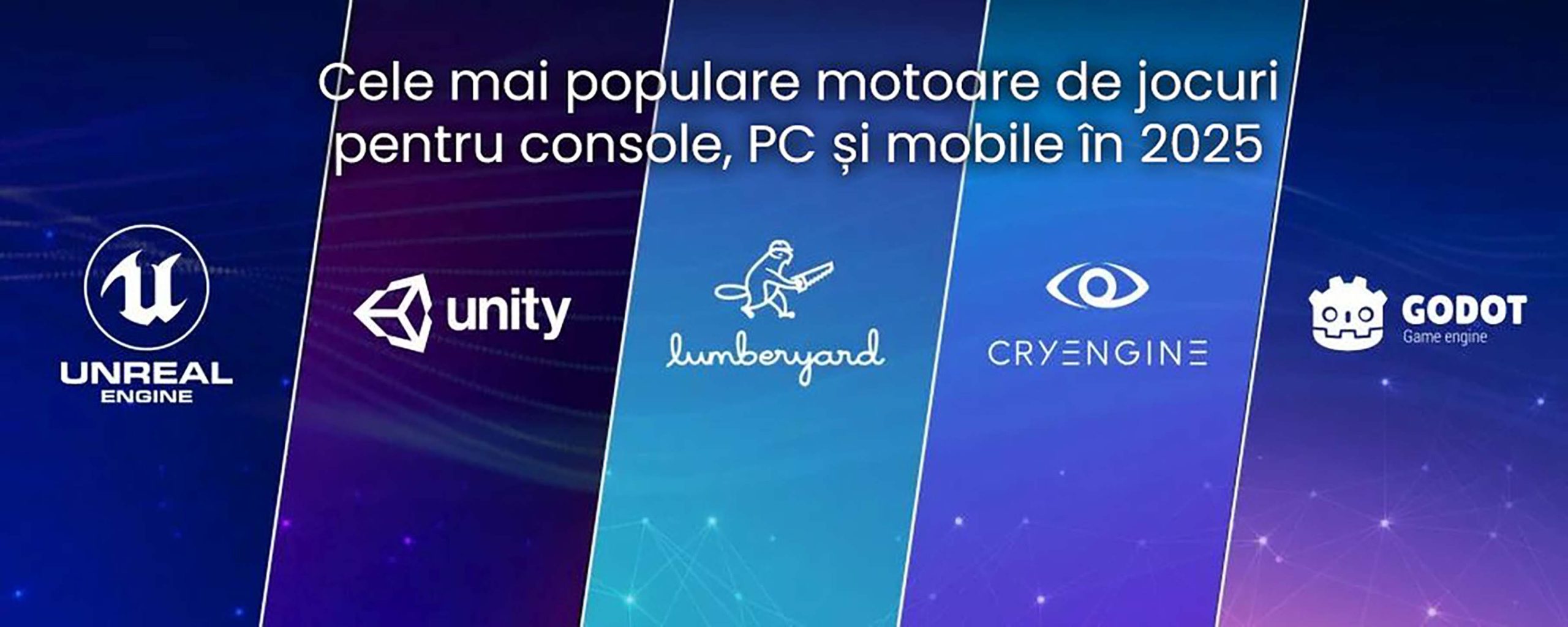 Cele mai populare motoare de jocuri pentru console, PC și mobile în 2025