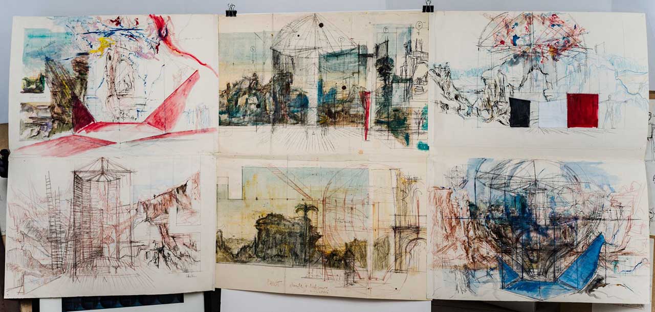 Lansarea albumului bilingv Vittorio Holtier – Scenografii / Stage Designs