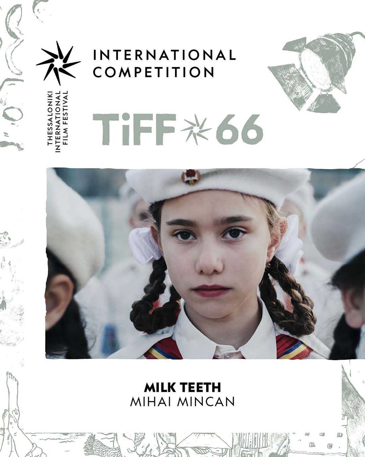 „Dinți de lapte”, regizat de Mihai Mincan, prezentat în competiția internațională a Festivalului Internațional de Film de la Salonic