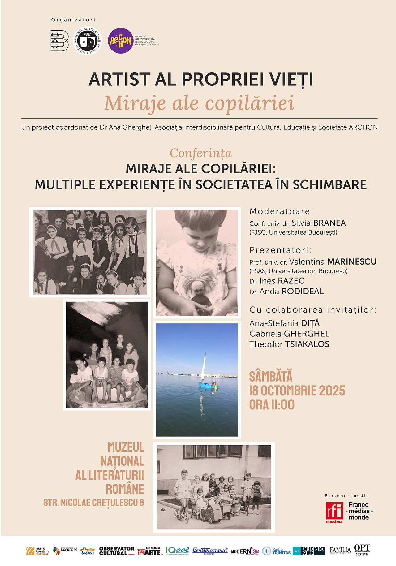 „Artist al Propriei Vieți: Miraje ale Copilăriei”