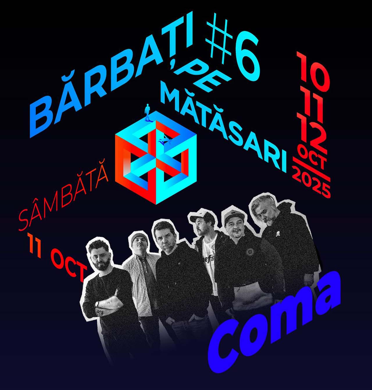 Festivalul BĂRBAȚI PE MĂTĂSARI își deschide porțile vineri