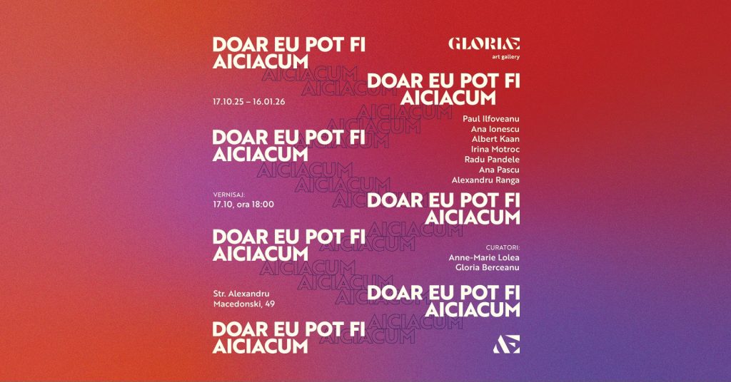 Doar eu pot fi aiciacum