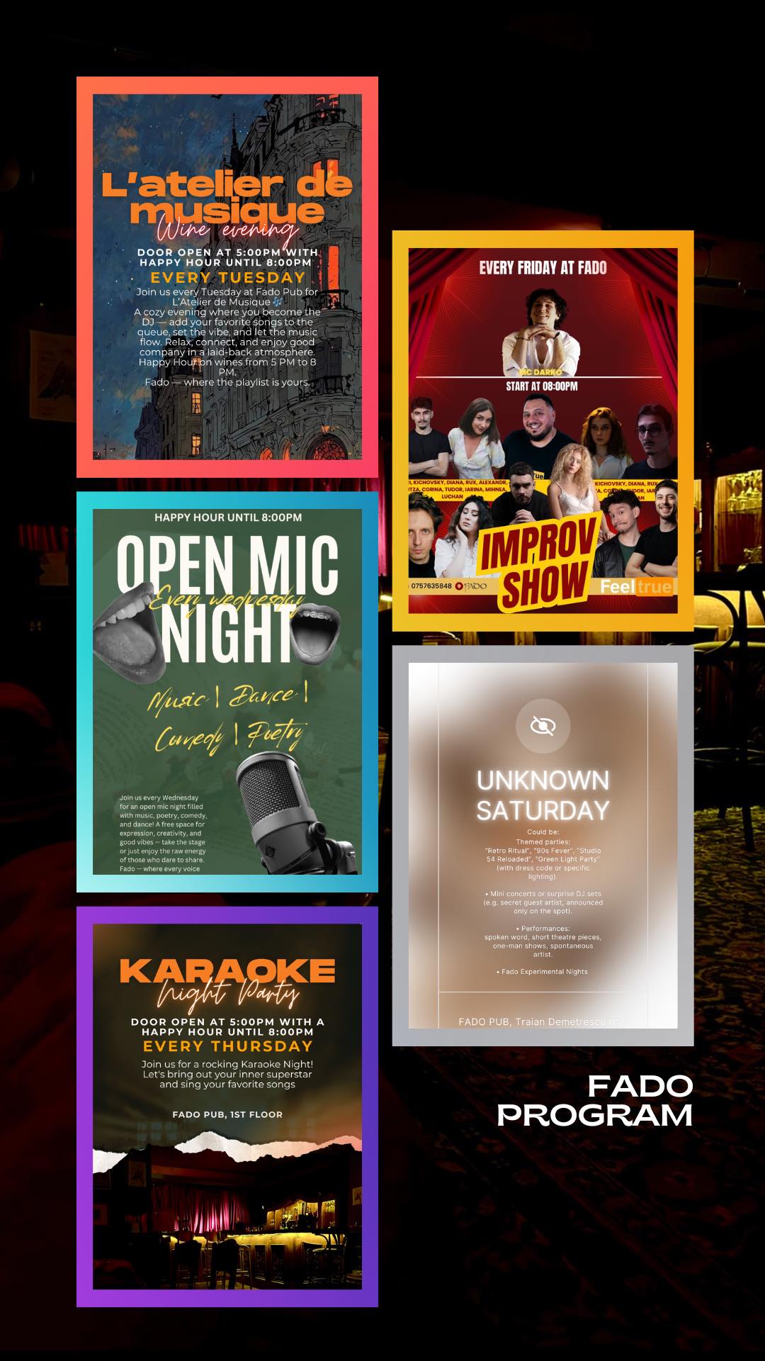 Weekly Events