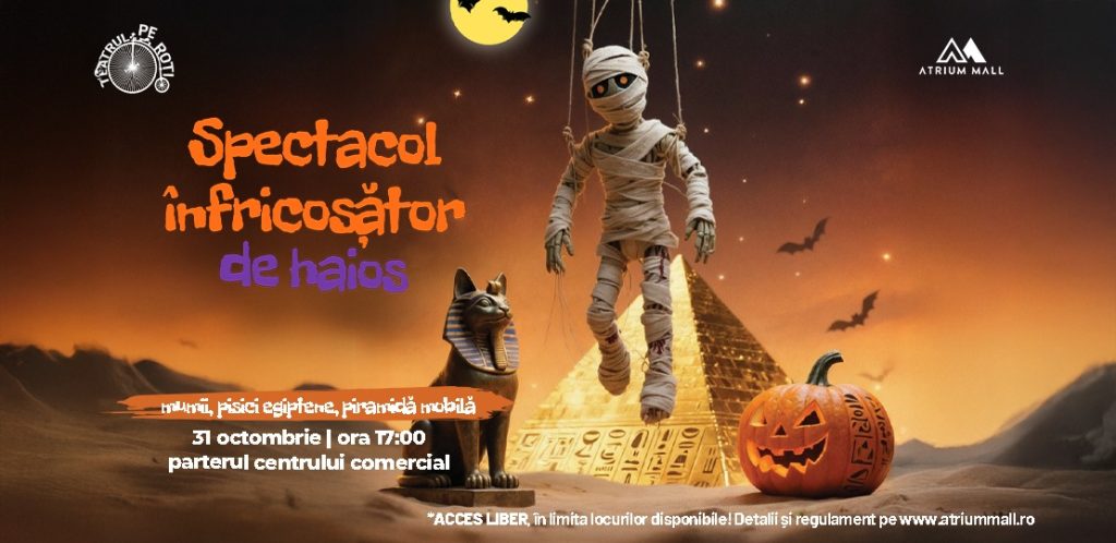 Spectacol înfricoșător de haios de Halloween