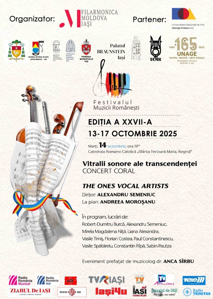 Festivalul Muzicii Românești - Concert al ansamblului The Ones Vocal Artists