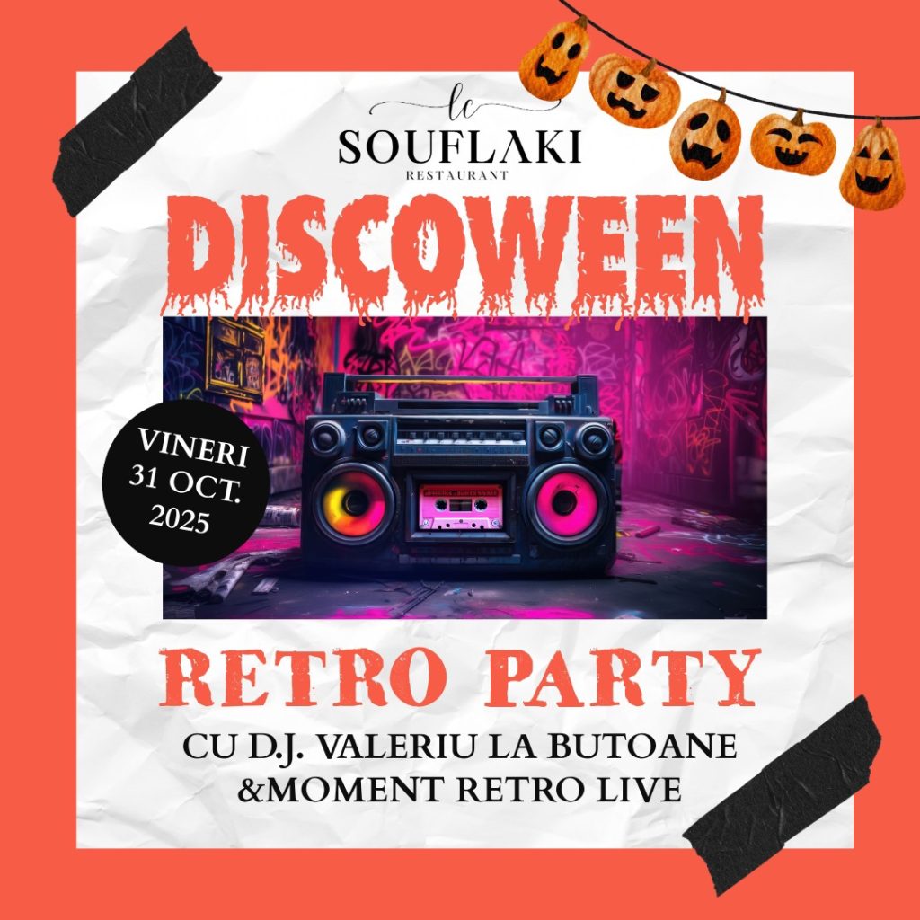 Halloween-ul se transformă în Discoween!