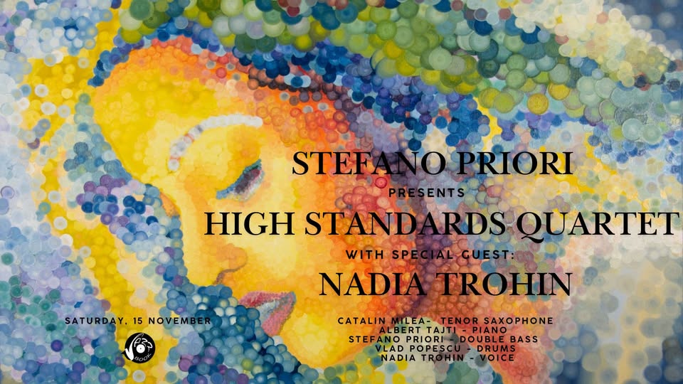 Stefano Priori Presents High Standards Quartet with special guest: Nadia Trohin
