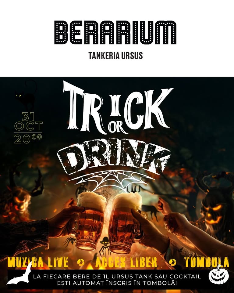 Trick or Drink @ Berarium Tankeria Ursus