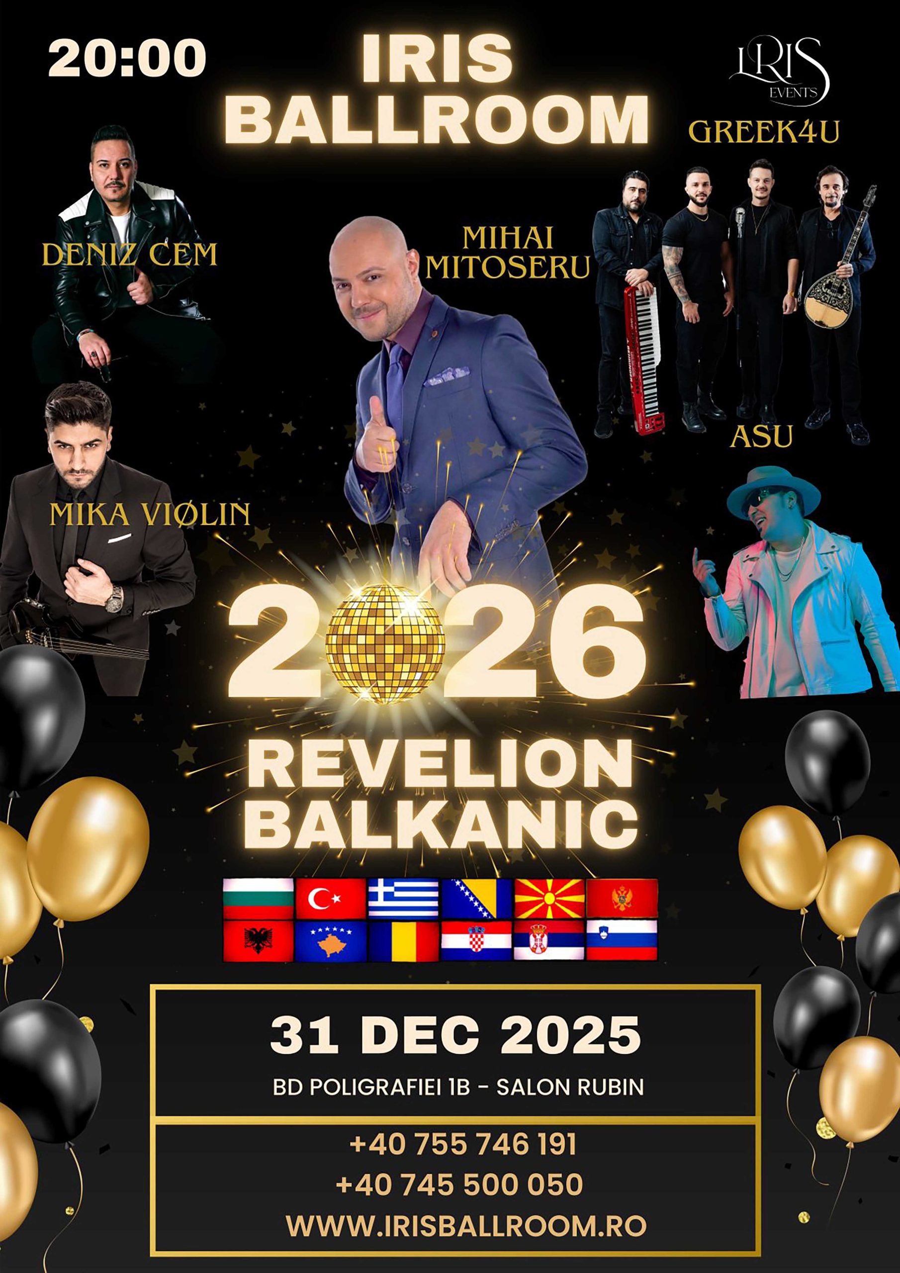 Revelion @ Iris Ballroom