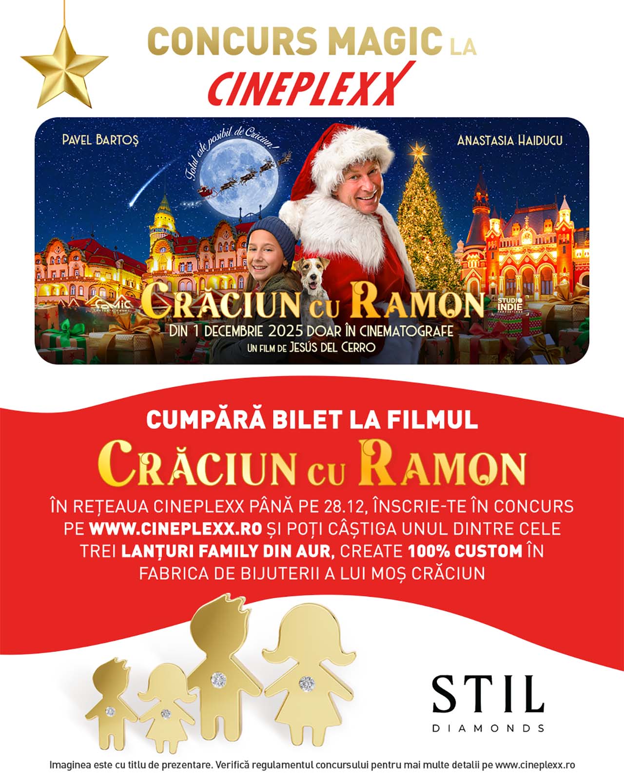Întâlnește-l pe Pavel Bartoș la Cineplexx și înscrie-te în concurs!