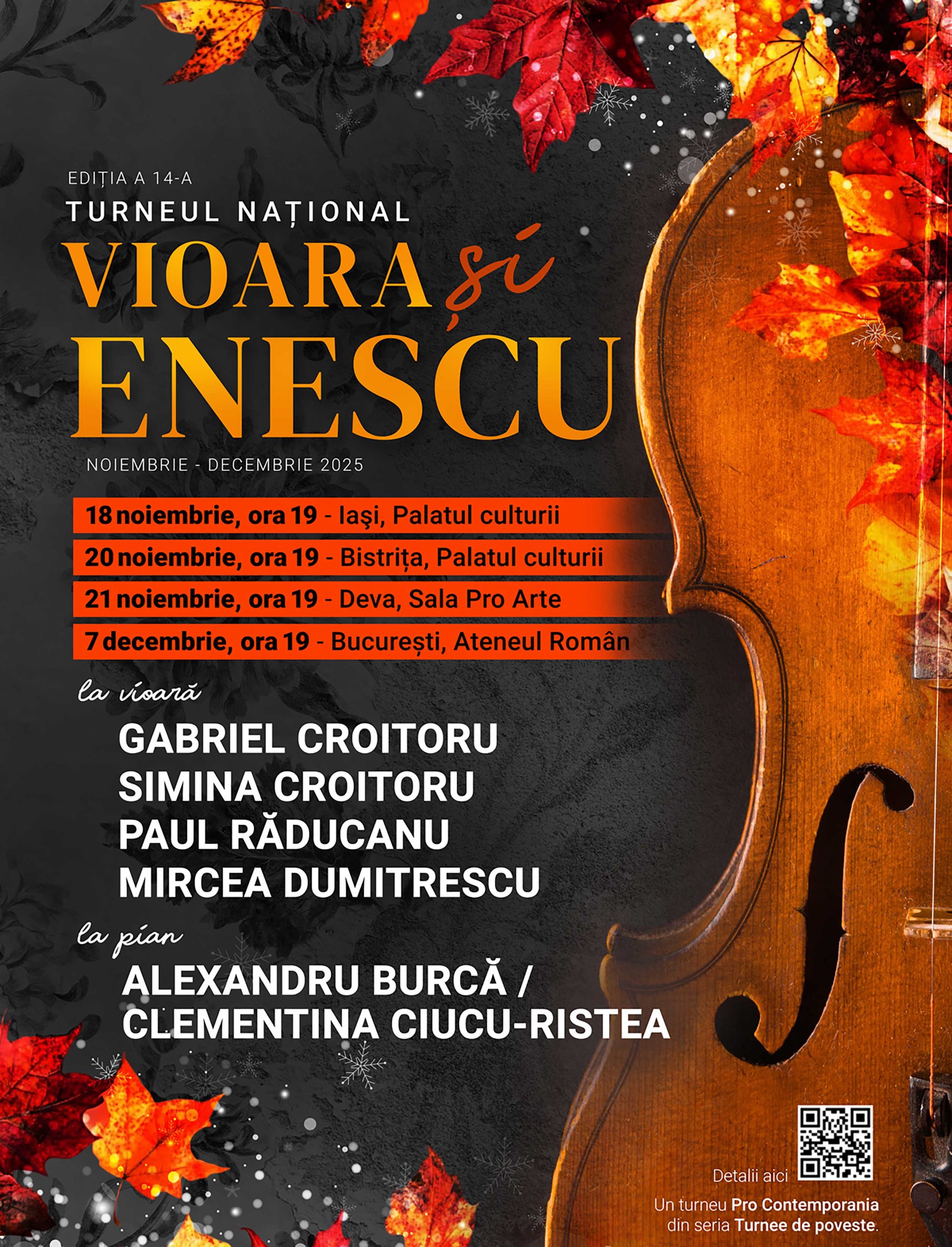 Turneul Național Vioara și Enescu - o nouă provocare