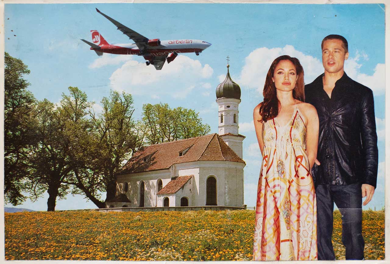 Ion Bârlădeanu. Expoziție de colaje la IOMO Gallery: “Angelina. Filmul bate viața”