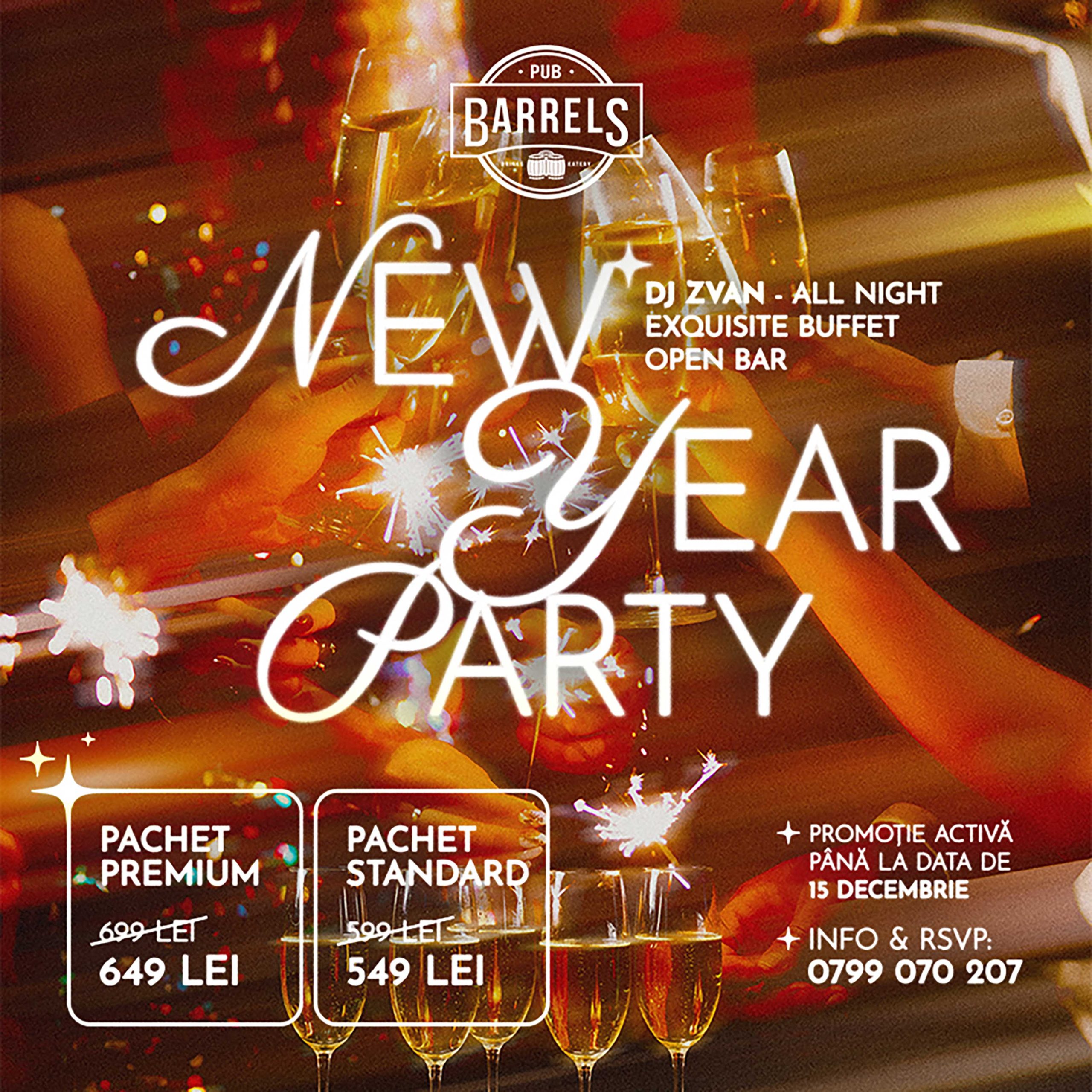 New Years Party @ Barrels Pub Mamaia