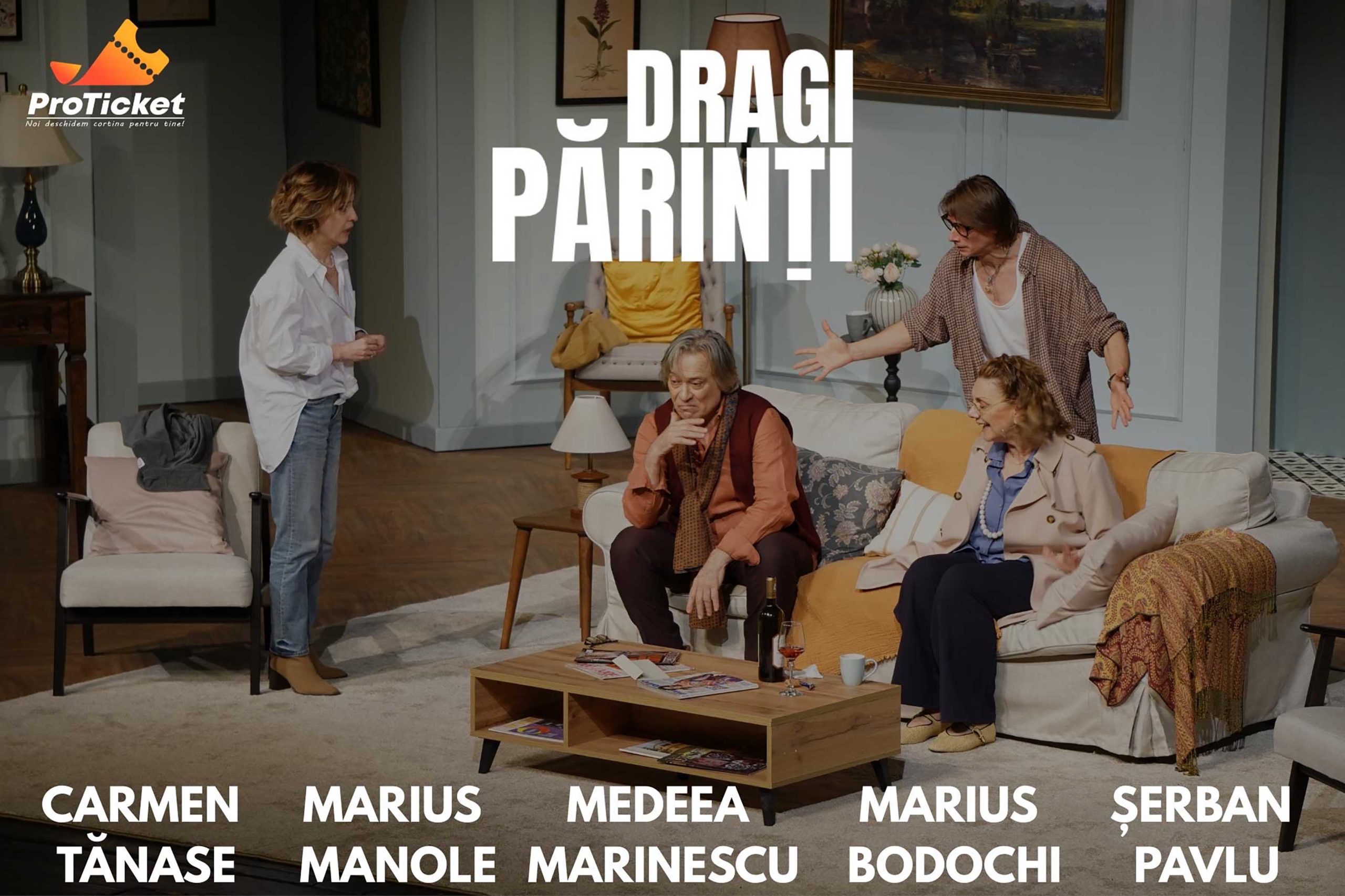 Micul Prinț, Dragi Părinți, Soțiile noastre și Brastalico Fabadulu, pe scenele din București, Timișoara, Craiova și T&acirc;rgoviște