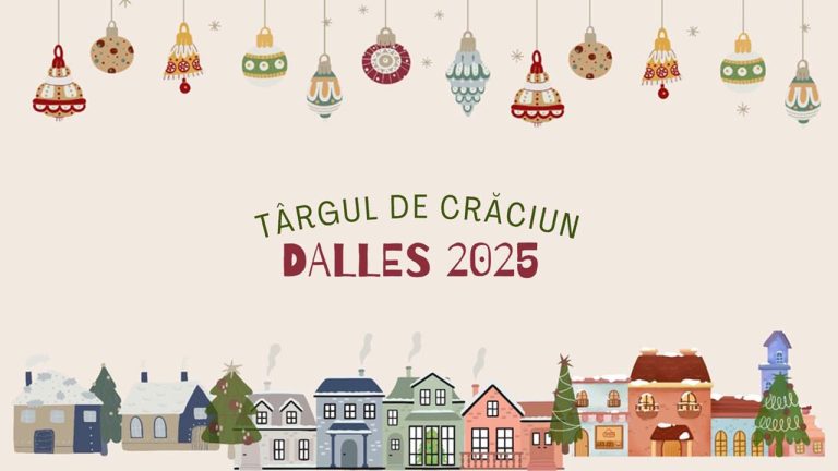 Târgul de Crăciun Dalles 2025: cadouri cu suflet, făcute în România