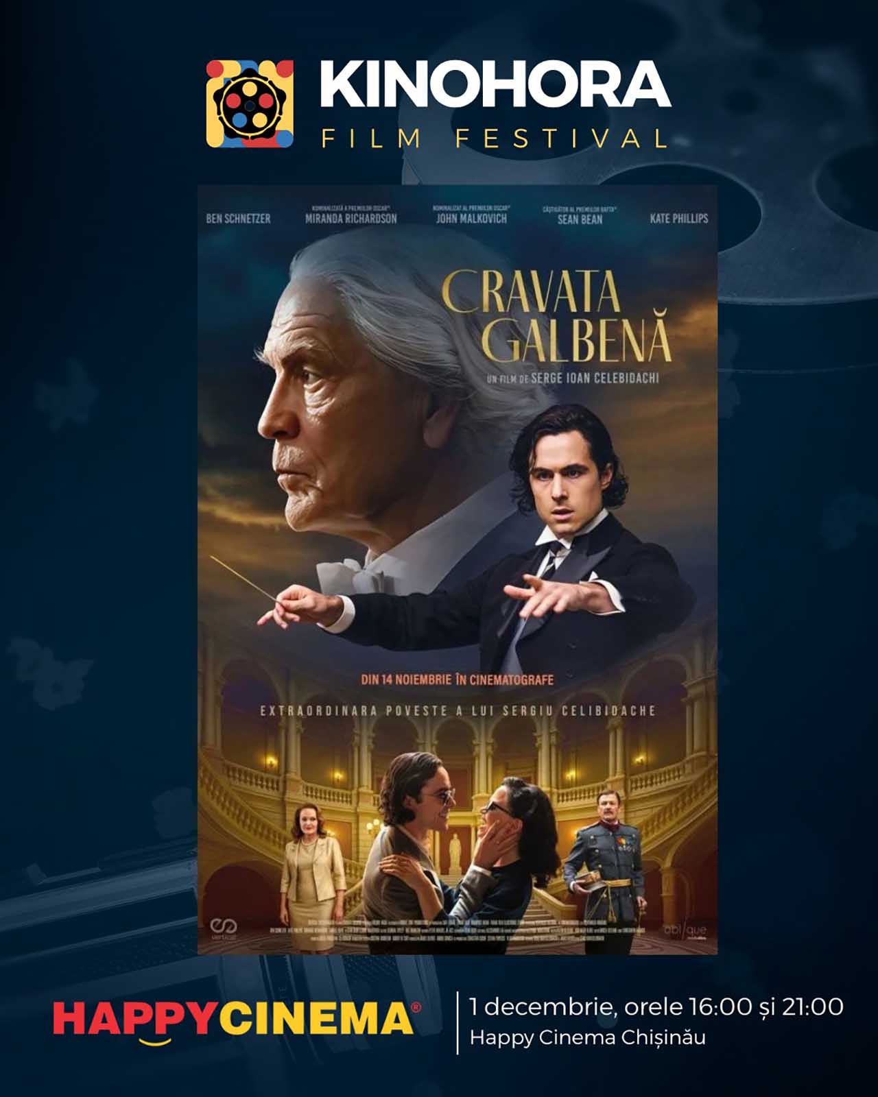 KinoHora Film Festival, primul festival transfrontalier dedicat producțiilor din Rom&acirc;nia și Republica Moldova