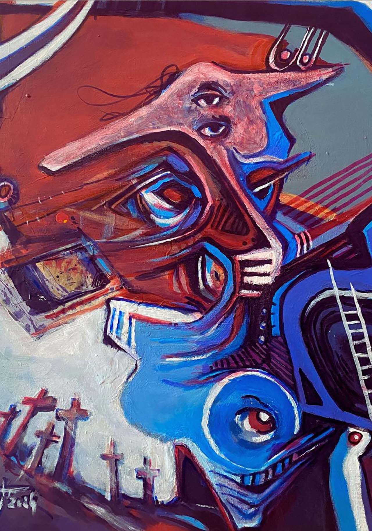 &bdquo;Divină Eroare &icirc;n cheie antifragilă&rdquo; &ndash; primul vernisaj personal ca stagiar UAP a lui Nairam. Marian Văsii, pe 29 noiembrie, la Brăila