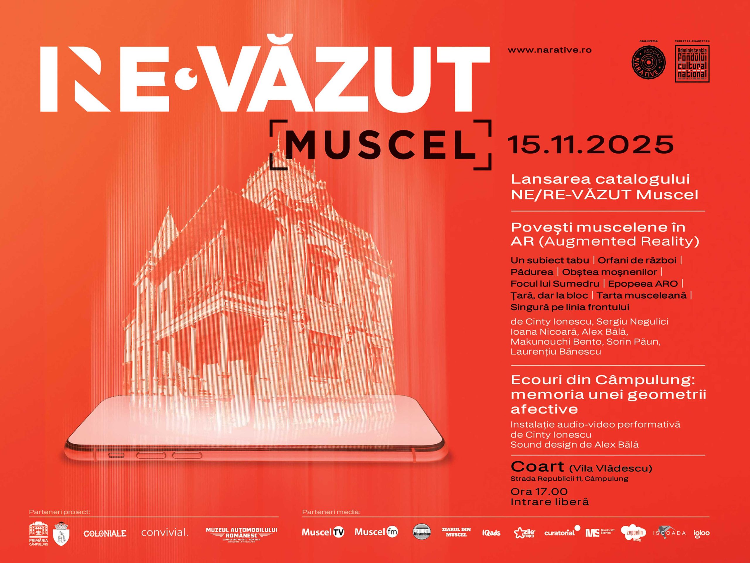 NE/RE-VĂZUT: Muscel - proiectul care transformă poveștile C&acirc;mpulungului &icirc;n artă ajunge la final