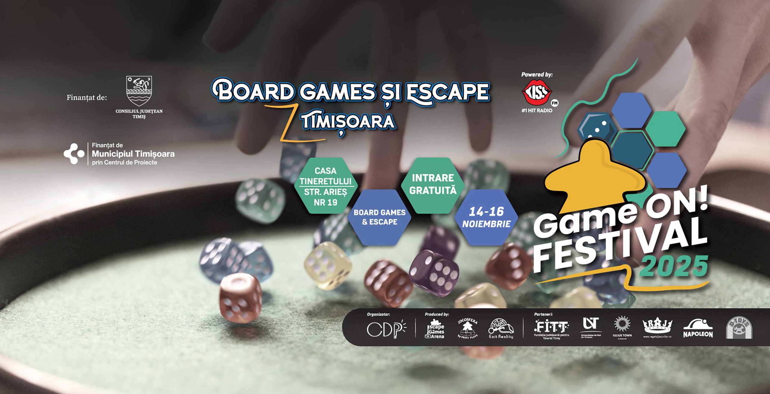 Game ON! Festival 2025 la Timișoara