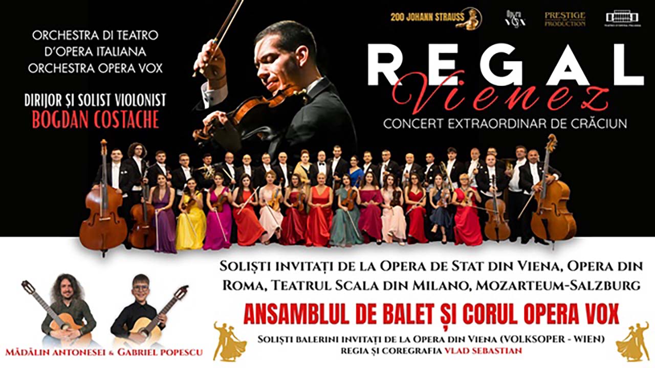 Spectacole de teatru și concerte de Crăciun, &icirc;n prima săptăm&acirc;nă din decembrie pe scene din Rom&acirc;nia
