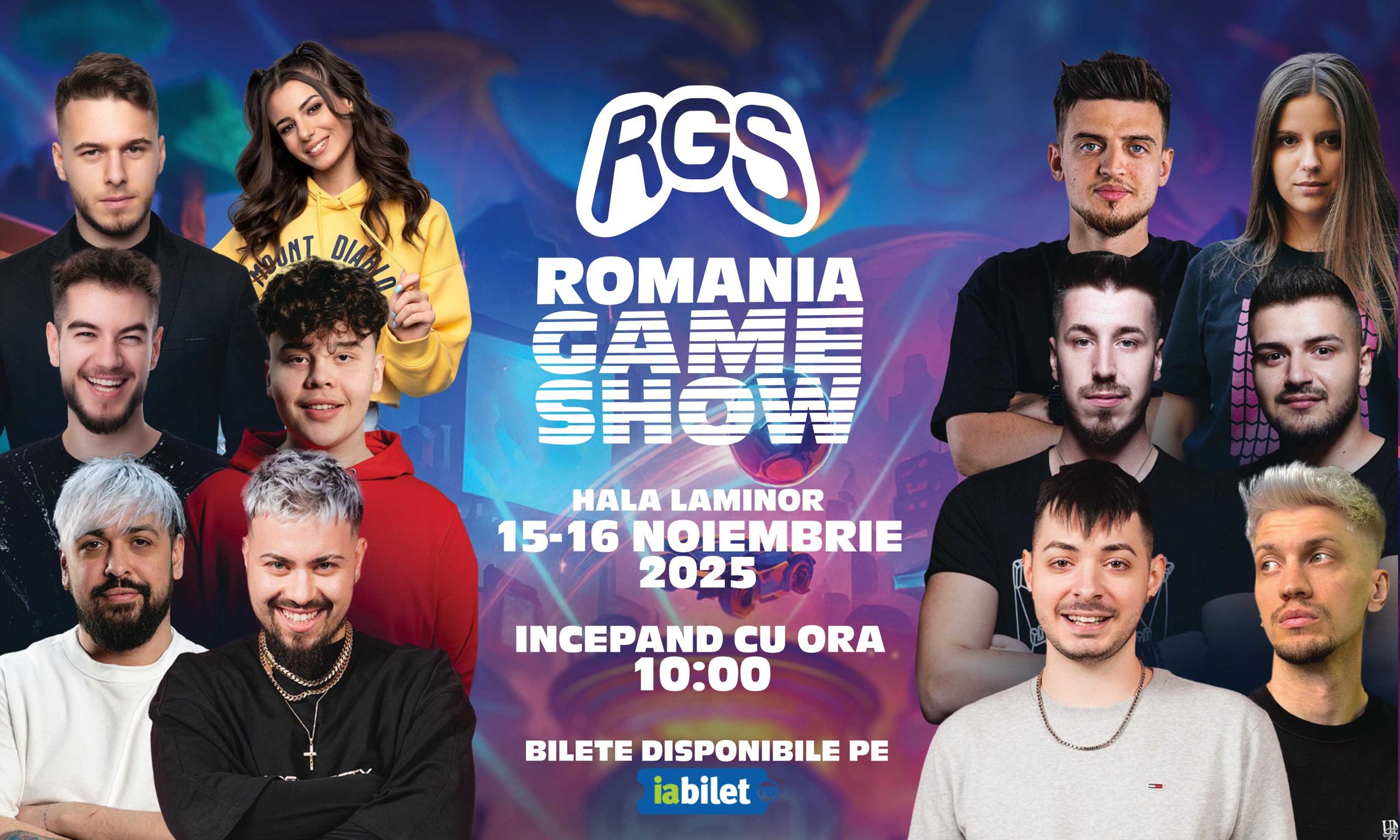 ROMANIA GAME SHOW – cel mai nou eveniment de gaming are loc pe 15 și 16 noiembrie la Arena Laminor