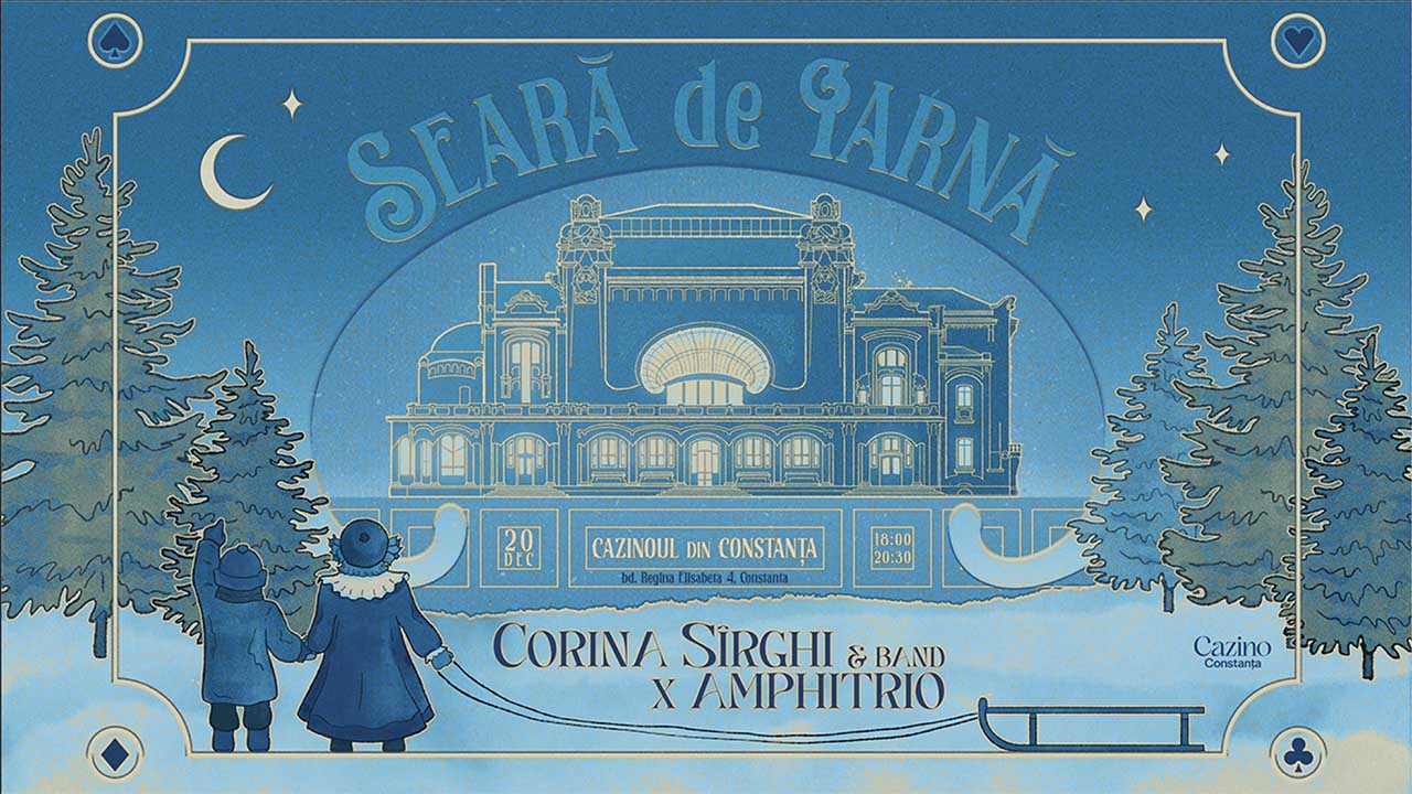 Luna decembrie aduce magia sărbătorilor de iarnă la Cazinoul din Constanța&nbsp;