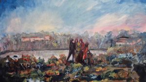 „Refugiu” – Expoziție personală de pictură a Laurei Cornea la Banca de Cultură Apollonia Brașov
