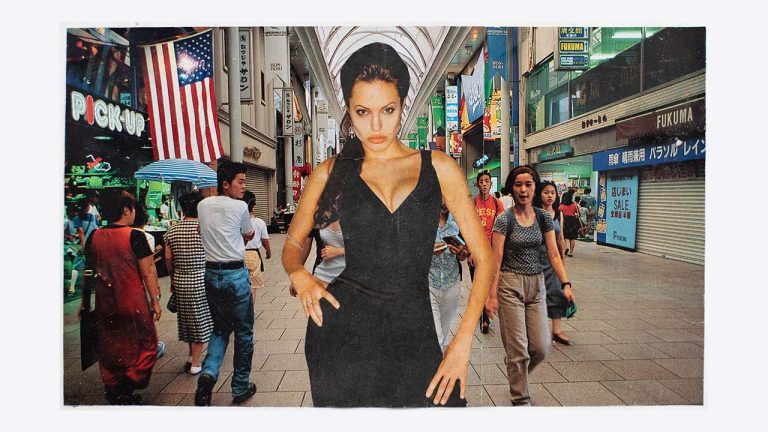 Ion Bârlădeanu. Expoziție de colaje la IOMO Gallery: “Angelina. Filmul bate viața”
