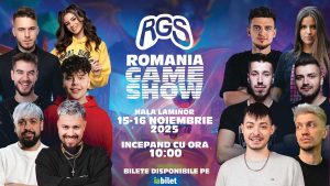 ROMANIA GAME SHOW – cel mai nou eveniment de gaming are loc pe 15 și 16 noiembrie la Arena Laminor