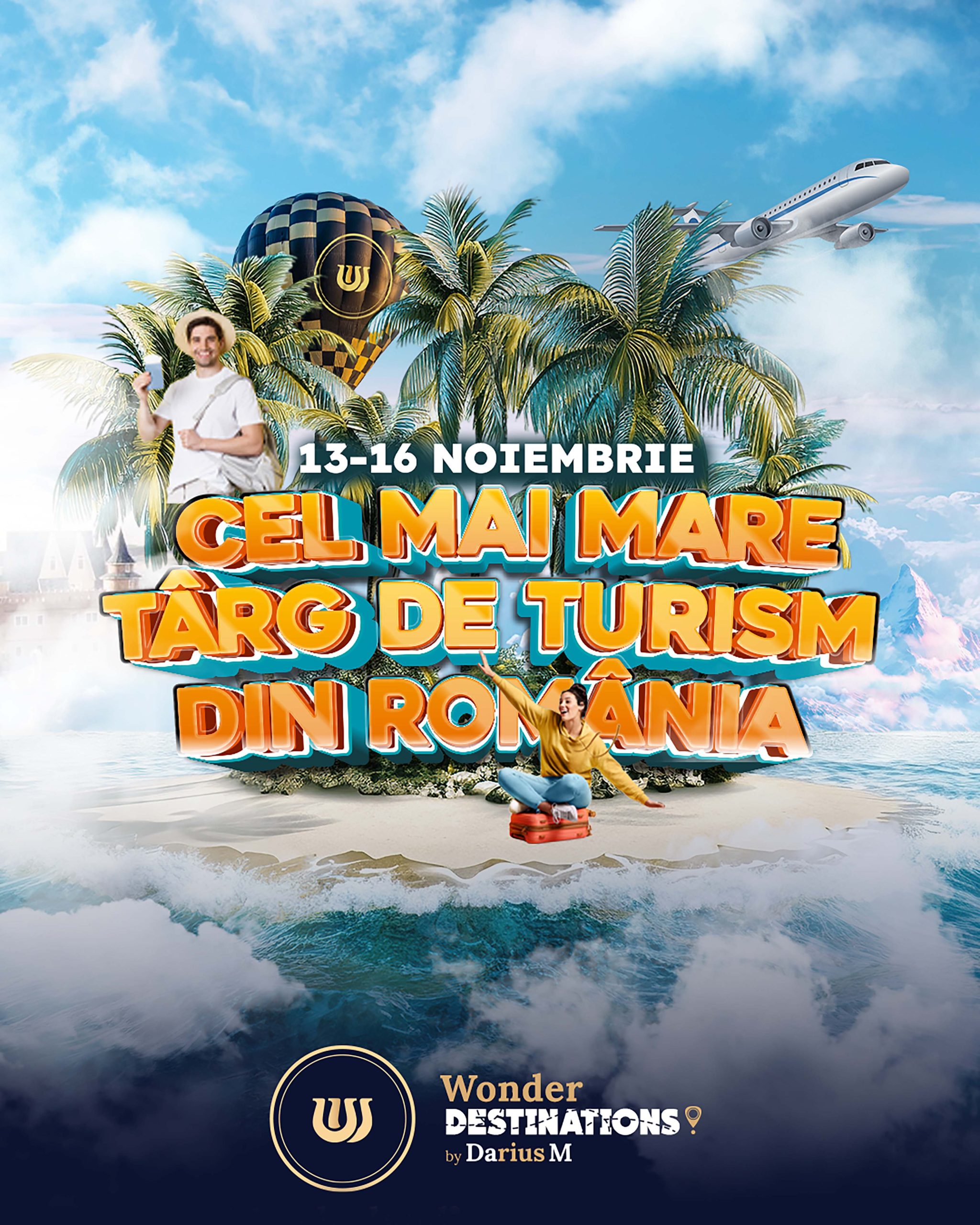 Wonder Destinations: cel mai mare t&acirc;rg de turism din Rom&acirc;nia va avea loc la Cluj-Napoca, &icirc;ntre 13 și 16 noiembrie