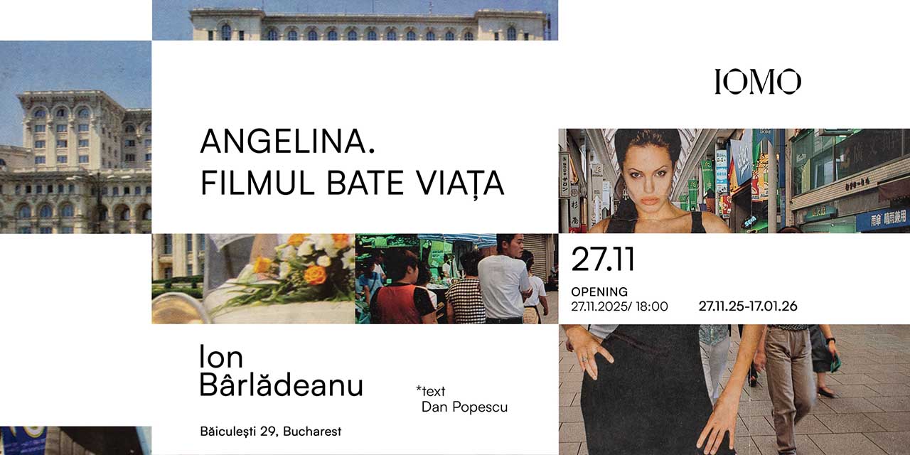 Ion Bârlădeanu. Expoziție de colaje la IOMO Gallery: “Angelina. Filmul bate viața”