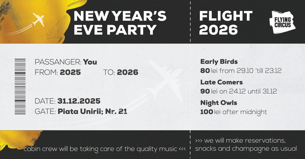 FLIGHT 2026 New Year's Eve Party