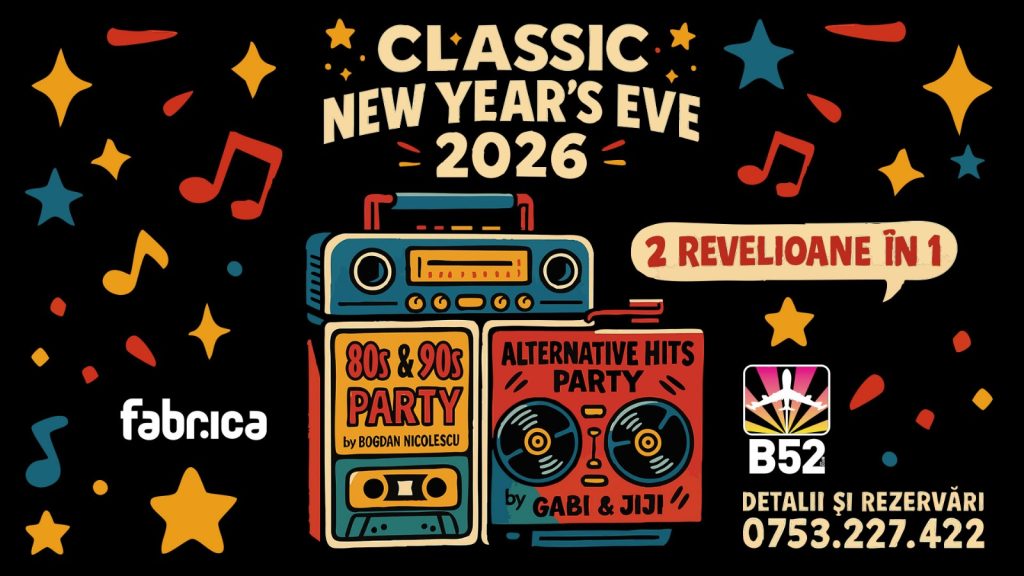Classic New Year's Eve 2026 @ Fabrica & B52 The Club