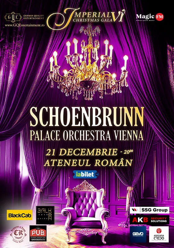 Concert Imperial Christmas Gala VI – Schoenbrunn Palace Orchestra Vienna @ Ateneul Român