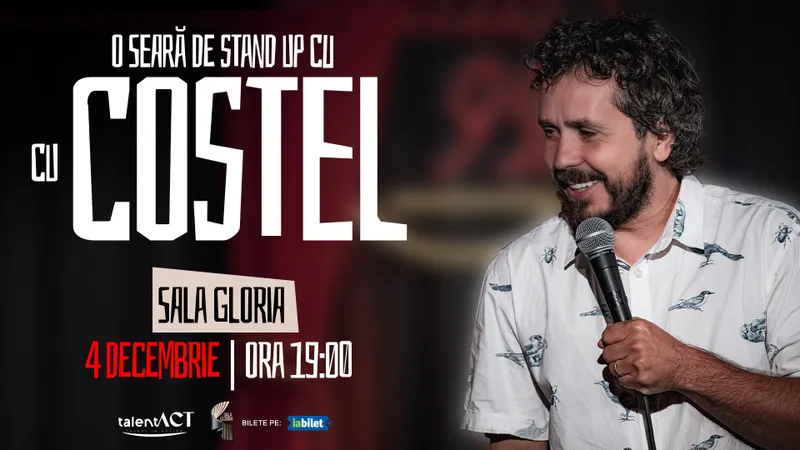 O seară de stand up cu Costel @ Sala Gloria