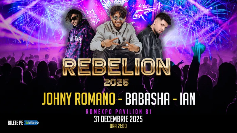 Rebelion 2026 | Johny Romano ~ Babasha ~ Ian @ Romexpo