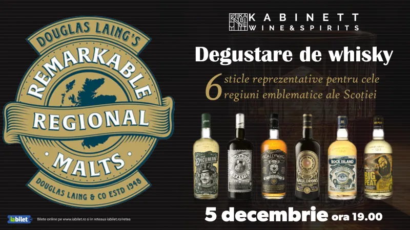 Whisky Tour of Scotland - Special de Sf. Nicolae @ Osteria del Dottore