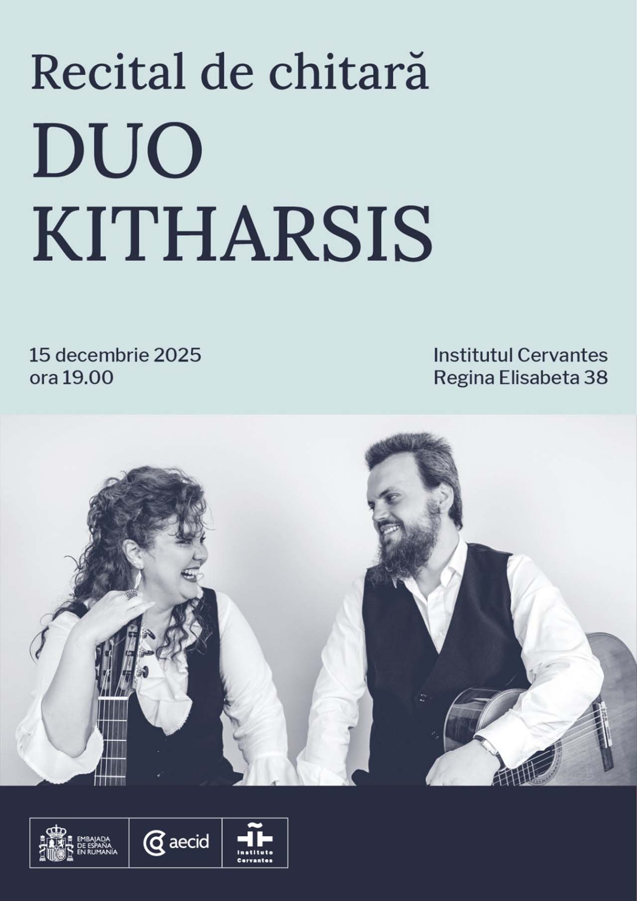 Decembrie pe ritmuri clasice &ndash;&nbsp; recital Duo Kitharsis