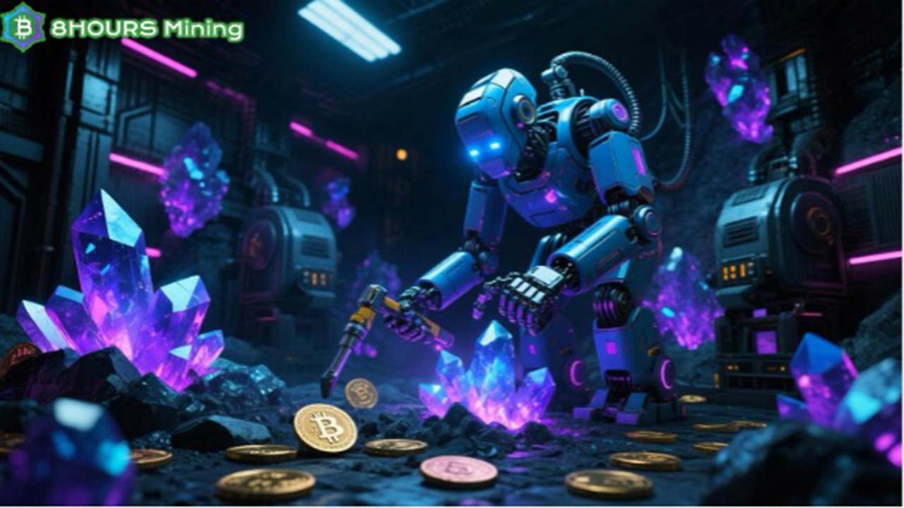 Mineritul &icirc;n cloud 8HoursMining apare ca o nouă opțiune de venit pasiv pentru investitorii XRP, ETH și SOL