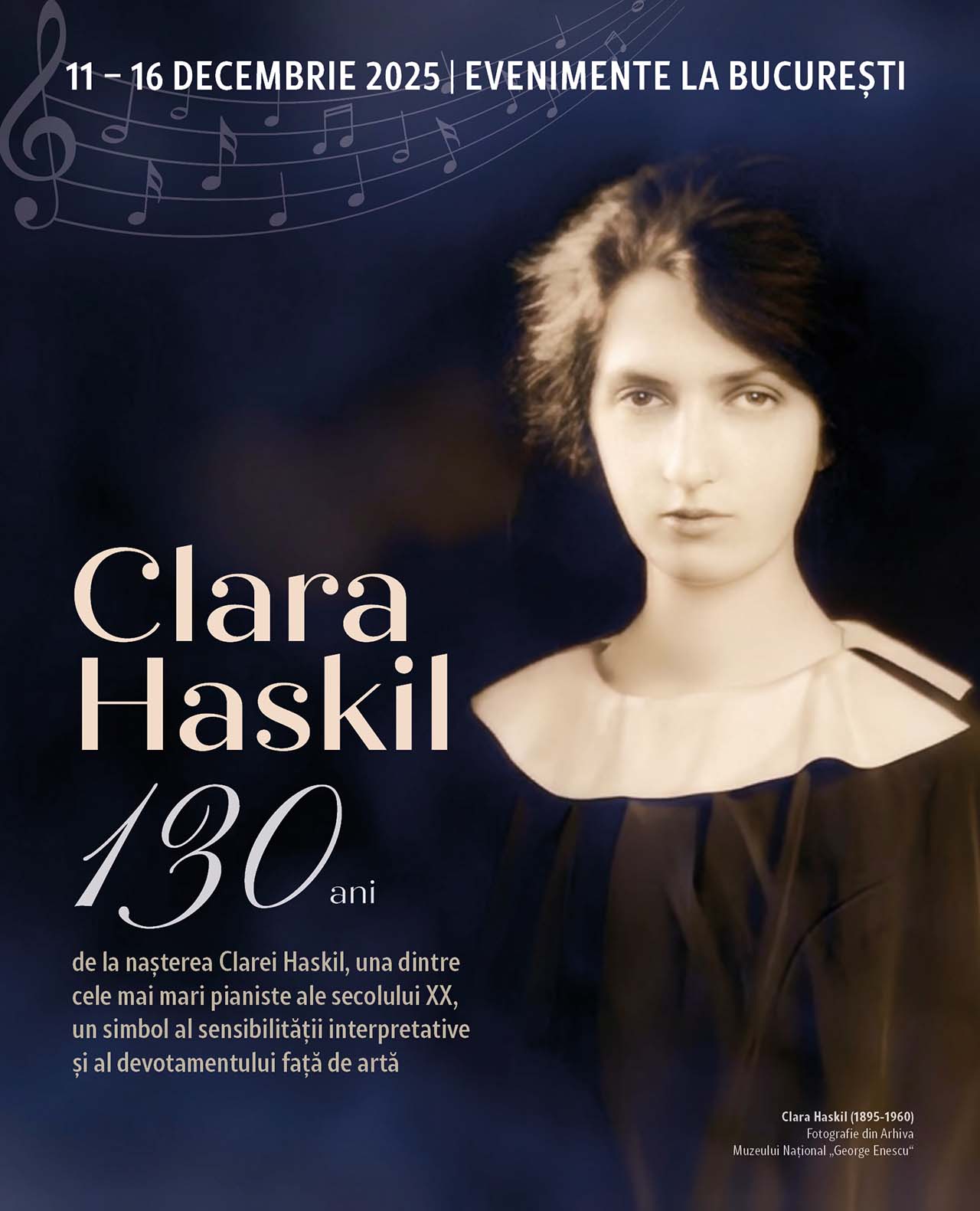 130 de ani de la nașterea Clarei Haskil – celebrarea unei legende a pianisticii internaționale la București
