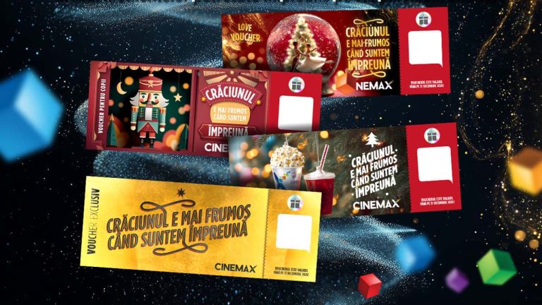 CINEMAX Veranda lansează voucherele de Crăciun