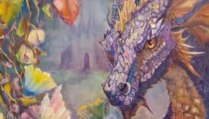 Expoziția de pictură „La porțile magiei” realizată de Anica Pojar” la C.C Urbană Casino