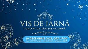 Concertul „Vis de Iarnă” la Sala de Spectacole „Tudor Jarda”
